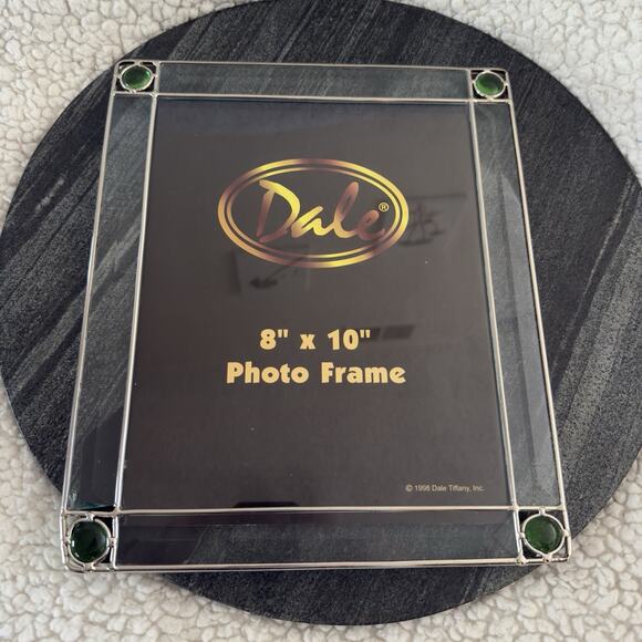 Lot Of 3 Vintage Dale Tiffany Picture Frames Stained Glass Mirrored Disney - Picture 7 of 10